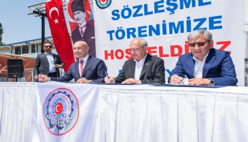 İzmir’de 5 bin 248 işçiyi sevindiren imza
