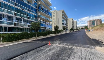Bayraklı’da asfaltlama çalışmaları sürüyor