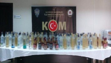 Sahte içkileri eğlence mekanlarına satan şüpheli yakalandı