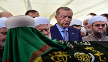 İsmailağa Cemaati liderinin cenaze törenine Cumhurbaşkanı Erdoğan da katıldı