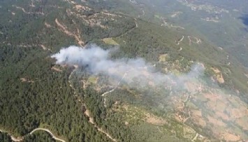 İzmir'de ormanlık alandaki yangın kontrol altına alındı