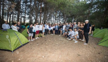 Olivelo Yaşayan Park'ın ilk misafirleri gençler oldu