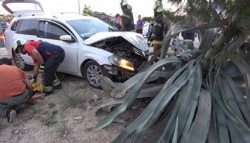 Aracıyla yayaların arasına daldı: 1 ölü, 7 yaralı