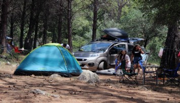 Tatilcilerin yeni gözdesi, çadır turizmi