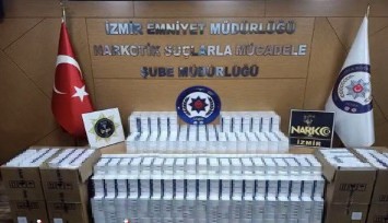 İzmirli gençleri zehirleyeceklerdi: 280 bin uyuşturucu hap ele geçirildi