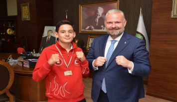 Menemen’de bir Avrupa şampiyonu