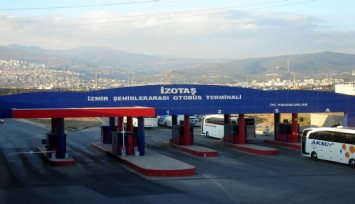 Otobüs terminalinde bayram mesaisi