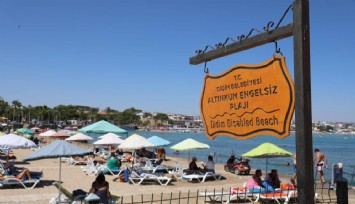 Didim'de engelsiz plaj ayrıcalığı