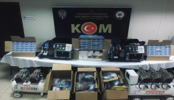 İzmir polisinden sigara kaçakçılarına darbe
