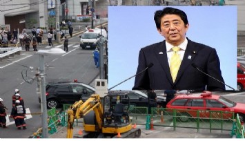 Japonya'da eski başbakan Abe silahlı saldırıya uğradı, durumu ağır