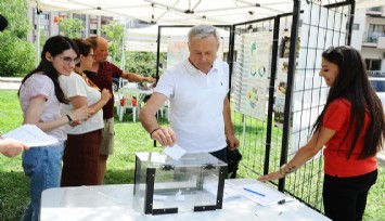 Karşıyakalılar parkın tasarımına oylamayla karar verdi