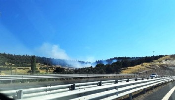 İzmir’de otluk alanda çıkan yangınlar ormana ulaşmadan söndürüldü