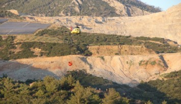 Söke'deki yangında 3 dönüm zeytin ve incir alanı zarar gördü