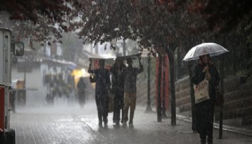 Meteoroloji’den sağanak uyarısı