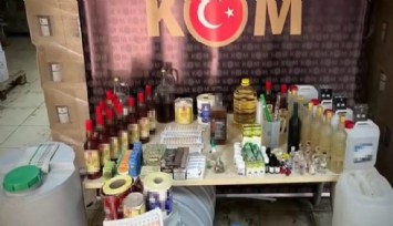 İzmir’in 6 ilçesinde sahte içki şebekesine operasyon: 32 gözaltı
