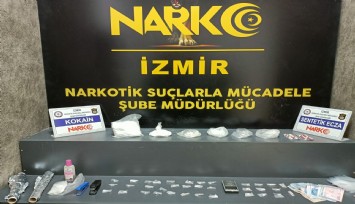 İzmir'de zehir tacirlerine darbe: 17 tutuklama