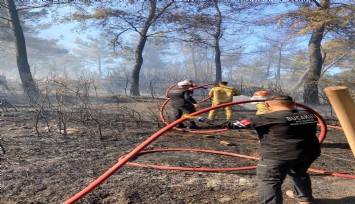 Buca’da orman yangınlarına karşı dört koldan seferberlik