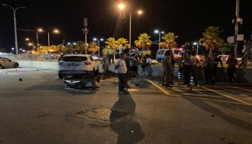 İzmir'de aracıyla takla attı: 2 yaralı