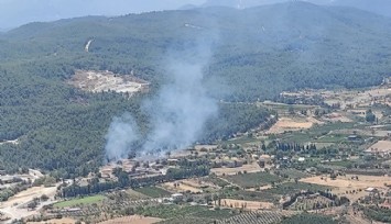 Seferihisar'da bir günde iki yangın  