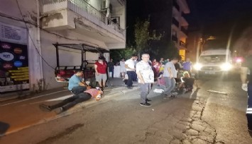 İzmir’de ortalığı savaş alanına çeviren kaza