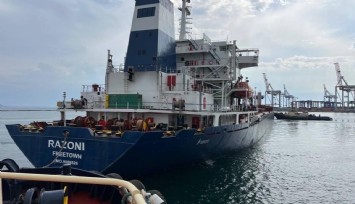Dünyanın tahıl krizini çözecek Ukrayna gemilerinin ilki İstanbul’a ulaştı