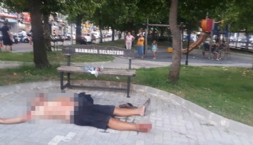 Marmaris'te çocuk parkında cinayet  