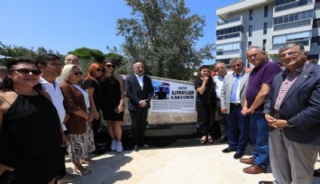 Güzelbahçe Belediyesinin Alpay Kandemir Parkı açıldı