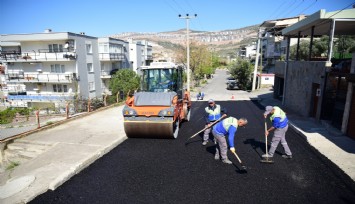 Bornova'da asfalt atağı