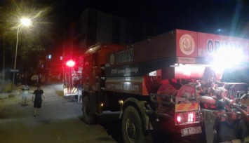 Söke'de yangın: 2 kişi hastaneye kaldırıldı