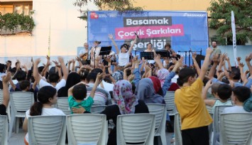 Bayraklılı çocuklar bu şenliği çok sevdi