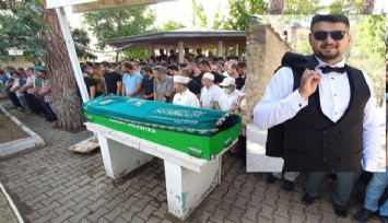Nikah saatinde cenaze namazı kılındı