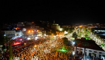 Çeşme'de muhteşem kutlama