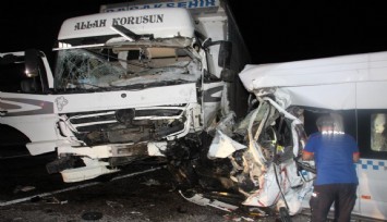 Düğün dönüşü feci kaza: 8 can kaybı, 9 yaralı