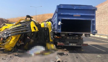 İzmir'de lastiği patlayan tır dehşet saçtı: 1 can kaybı, 5 yaralı