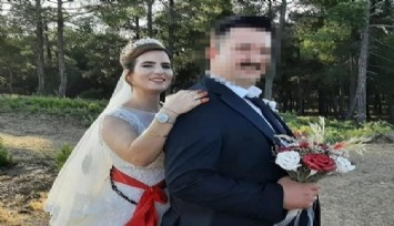 İki ay önce evlendiği eşini boğazını keserek öldürdü