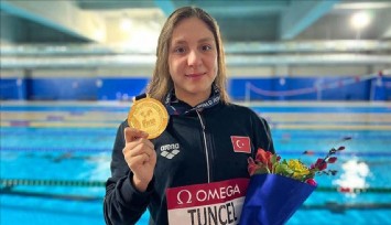 Merve Tuncel 1500 metre serbestte dünya şampiyonu