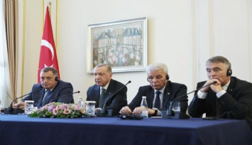 Erdoğan: Türkiye-Bosna Hersek arasında kimlik kartı ile seyahat yapılabilecek