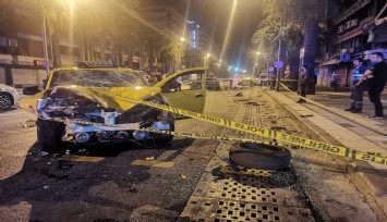 İzmir'de taksi kontrolden çıktı: 1 can kaybı, 1 yaralı
