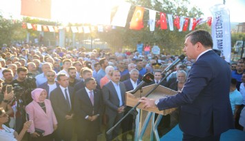 Bergama’da 8 bin kişiyle park açılışı
