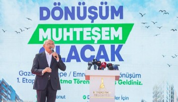 Kılıçdaroğlu: Ben saraylara meraklı değilim, Benim için merak alanı vatandaşın evidir