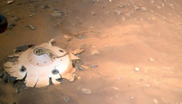 Mars'ta yaklaşık 7 tonluk çöp yığınları görüldü