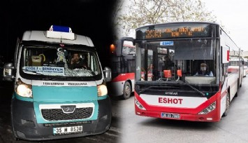 İzmir'de minibüse ve servise zam