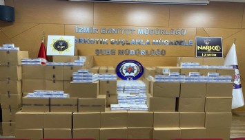 İzmir'de yüz binlerce sentetik hap ele geçirildi