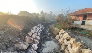 Değirmendere ve Çamönü derelerinde taşkın sorunu yaşanmayacak