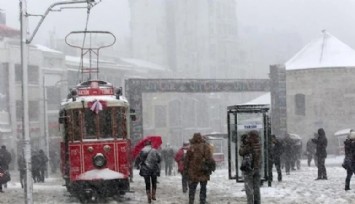 İstanbul'da karın tarihi belli oldu