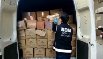 İzmirlileri zehirleyeceklerdi: Tam 1,1 ton sahte etil alkol araç içinde yakalandı