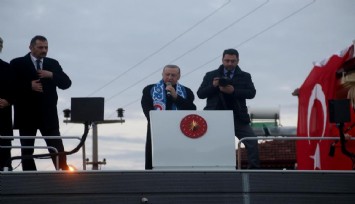 Erdoğan: Kızılelma İzmir'de deneniyor, bu Yunanlıları ürkütüyor