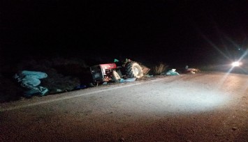 Ödemiş'te traktör kazası: 1 can kaybı