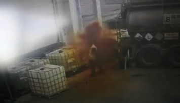 Denizli'de Tarım Kredi Süt Ürünleri fabrikasında kaza: Bir işçi ağır yaralı