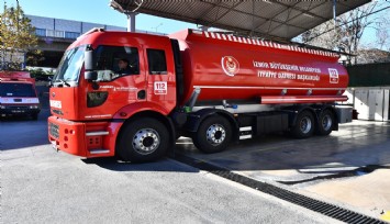 ESHOT'un mazot tankerleri yangın söndürmede değerlendirilecek